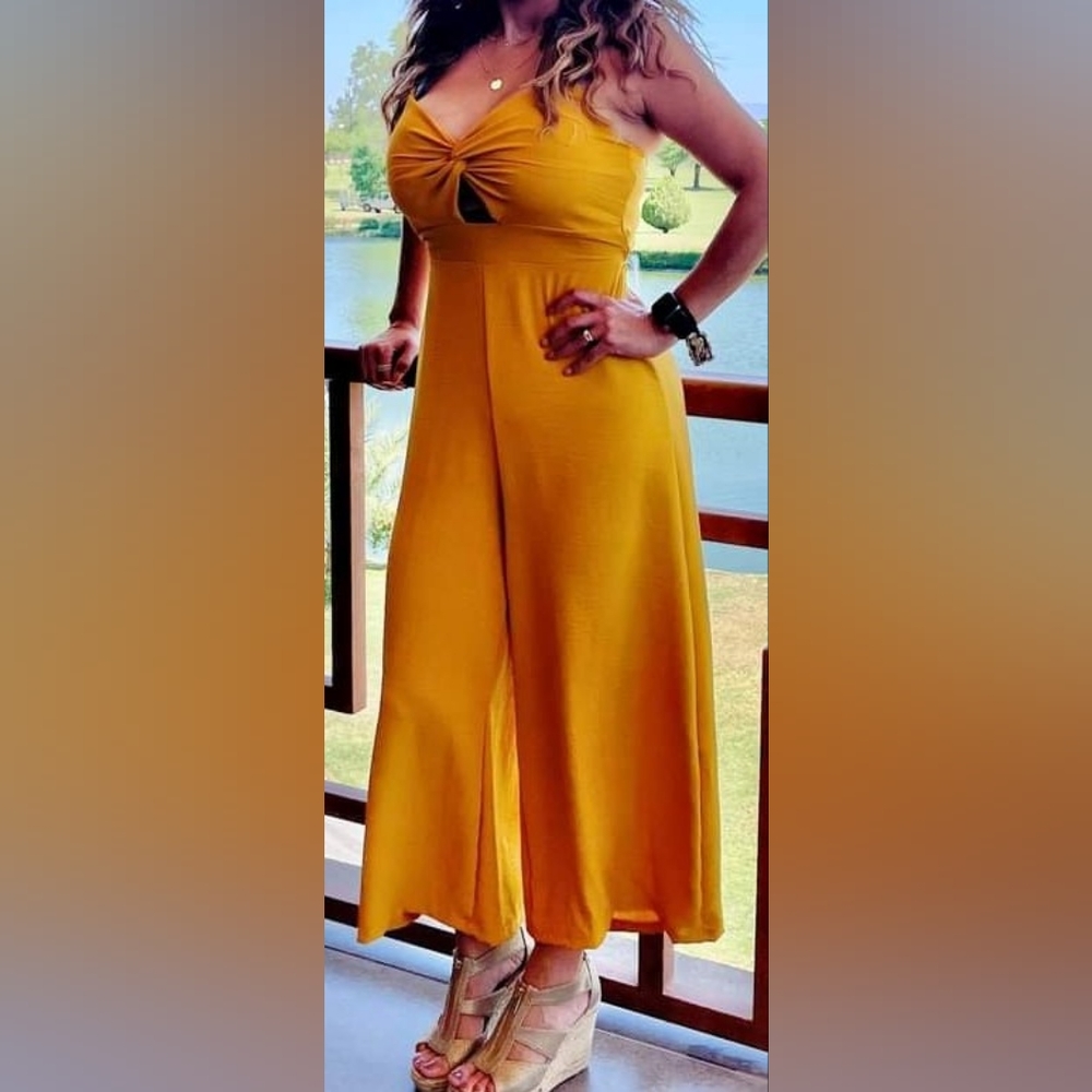 Wideleg jumpsuit